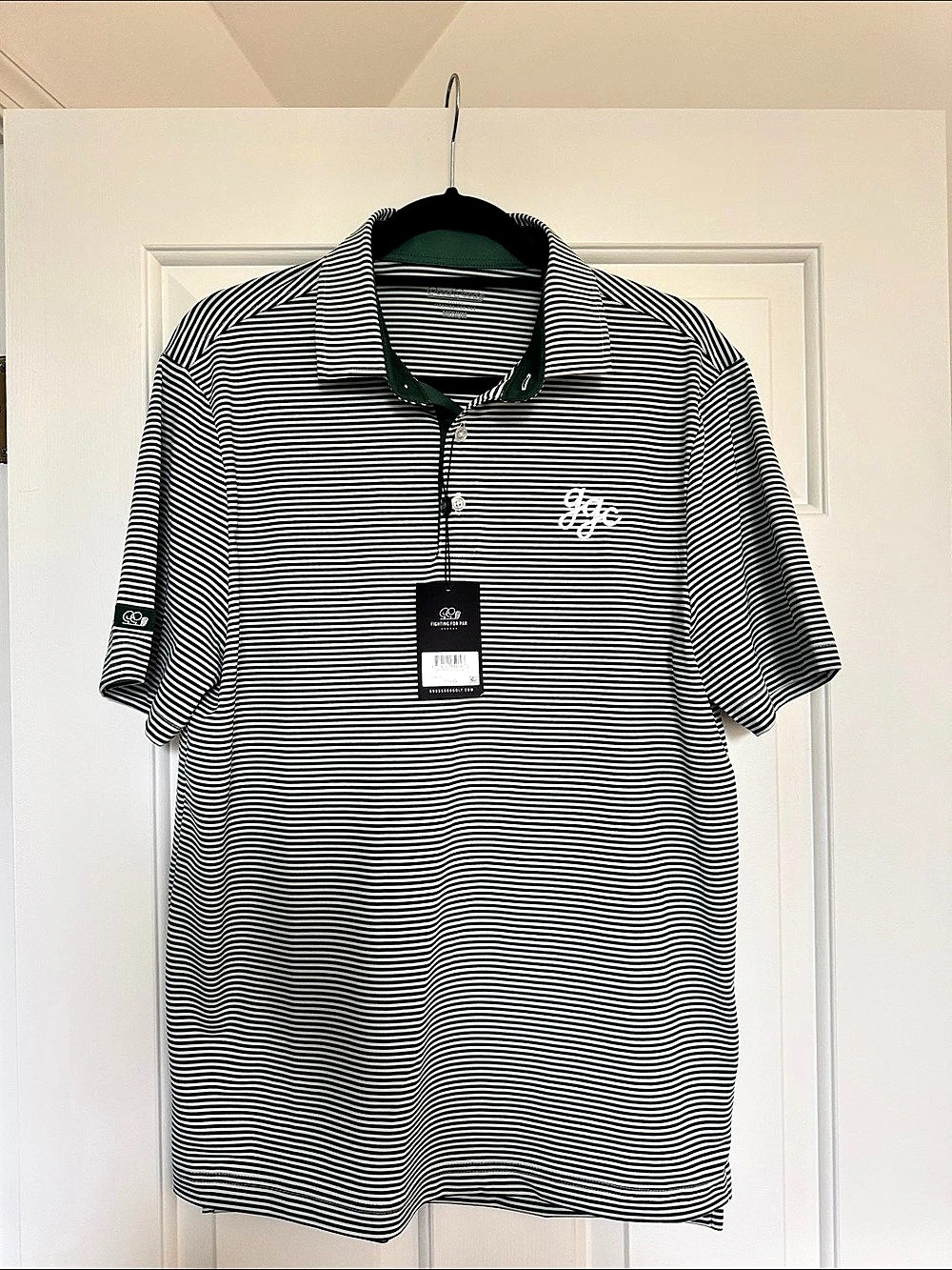 Good Good Golf Men's Striped Polo